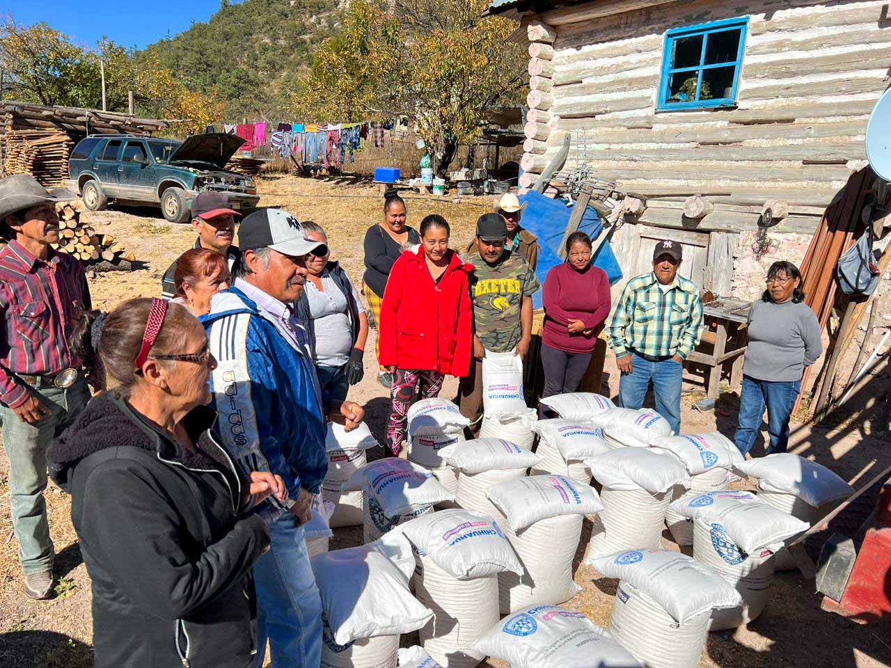 Suman 2 Mil 500 Familias De La Sierra Tarahumara Beneficiadas En El Mes